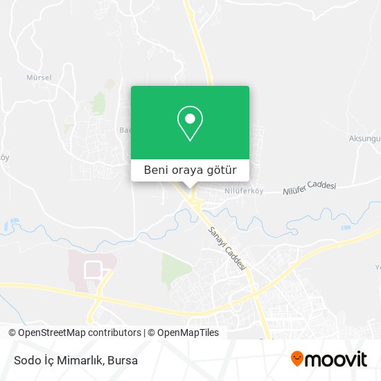 Sodo İç Mimarlık harita