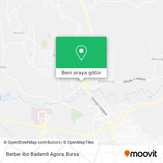 Berber ibo Bademli Agora harita