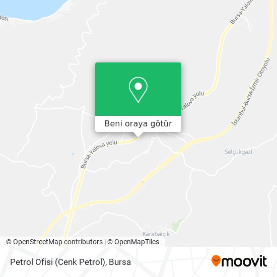 Petrol Ofisi (Cenk Petrol) harita