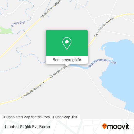 Uluabat Sağlık Evi harita