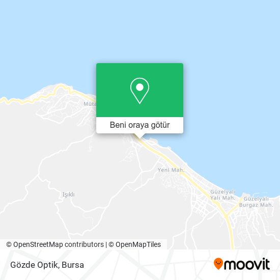 Gözde Optik harita