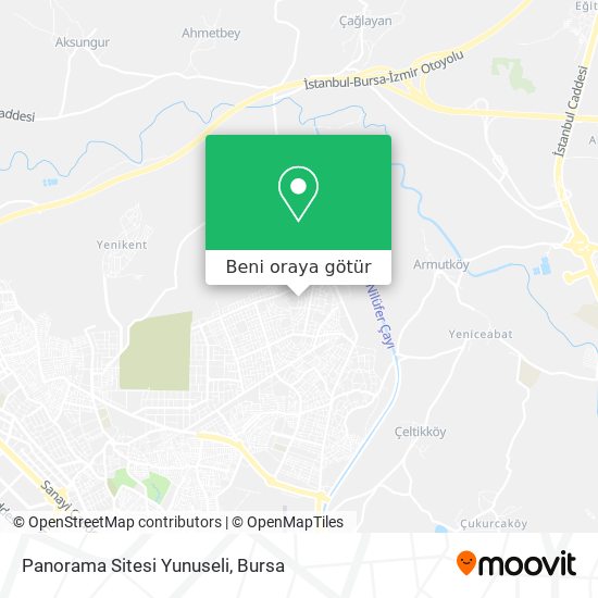 Panorama Sitesi Yunuseli harita