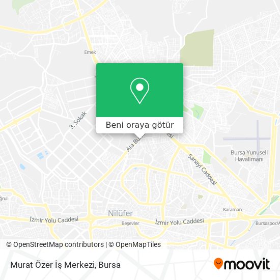 Murat Özer İş Merkezi harita
