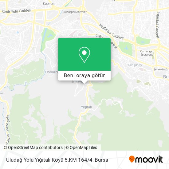 Uludağ Yolu Yiğitali Köyü 5.KM 164 / 4 harita