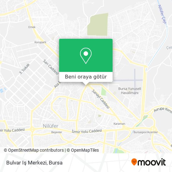 Bulvar Iş Merkezi harita