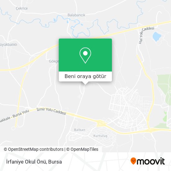 İrfaniye Okul Önü harita