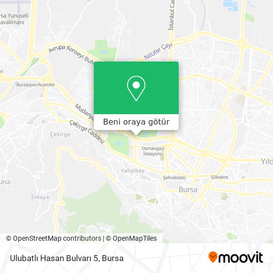 Ulubatlı Hasan Bulvarı 5 harita