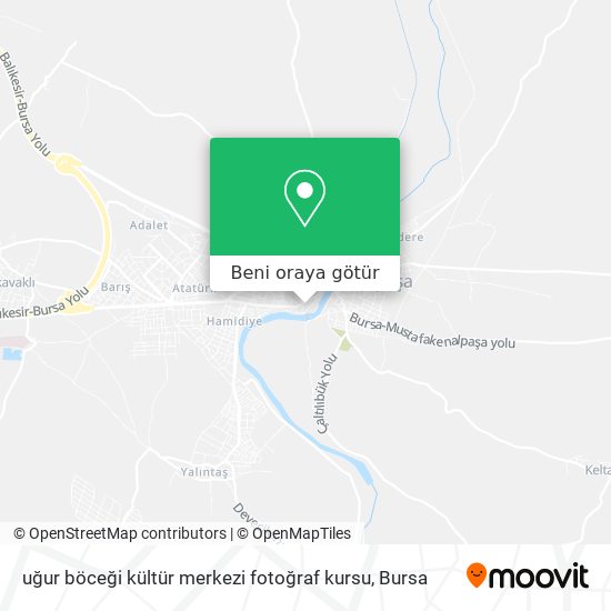 uğur böceği kültür merkezi fotoğraf kursu harita