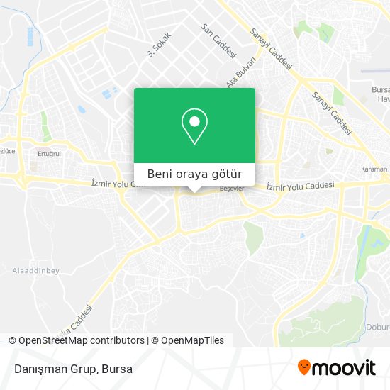 Danışman Grup harita