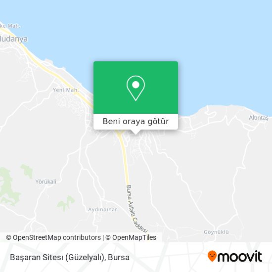 Başaran Sitesı (Güzelyalı) harita