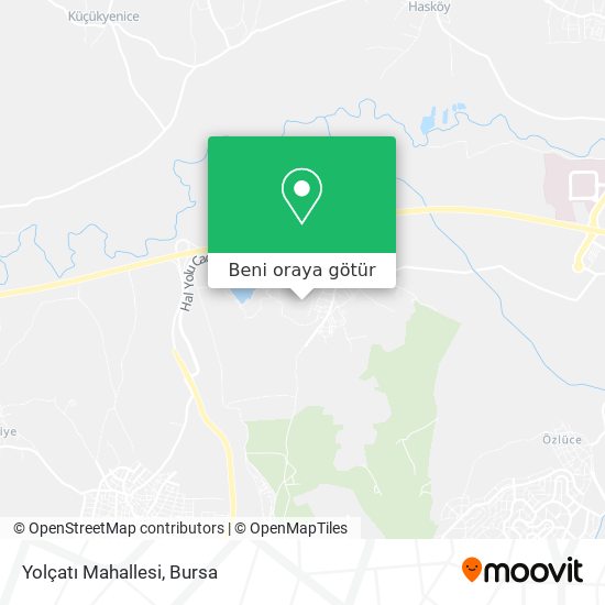 Yolçatı Mahallesi harita