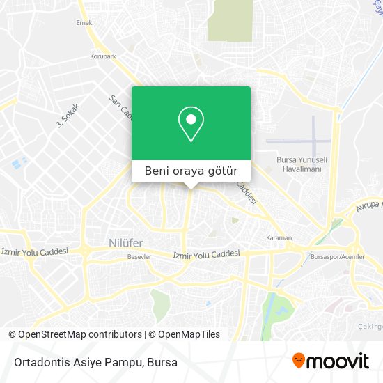 Ortadontis Asiye Pampu harita