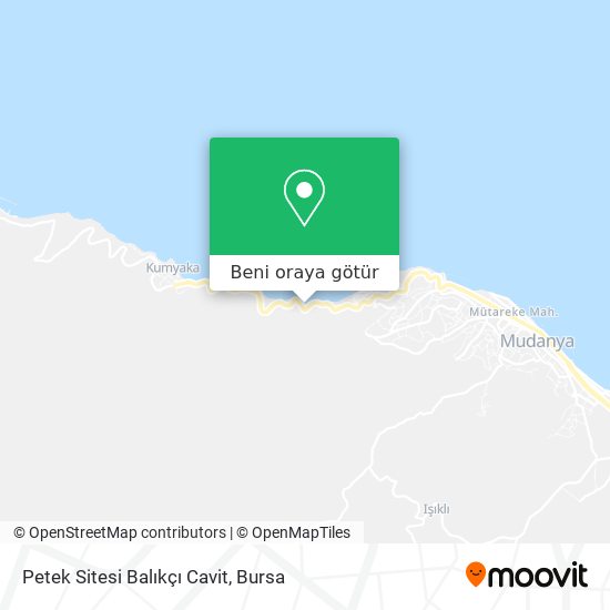 Petek Sitesi Balıkçı Cavit harita