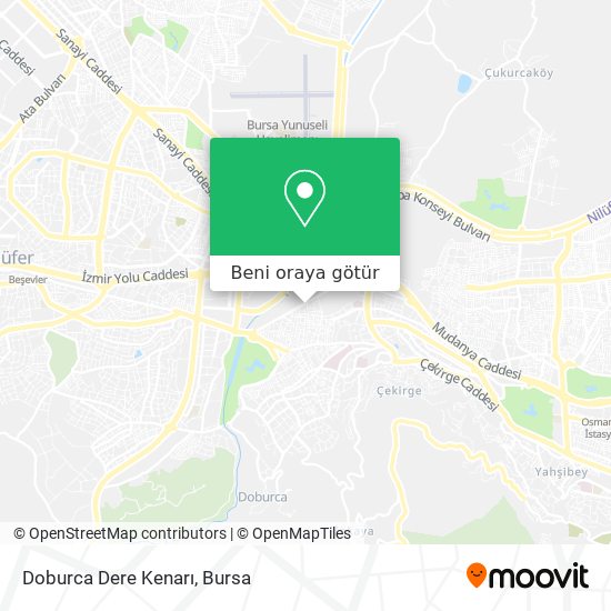 Doburca Dere Kenarı harita