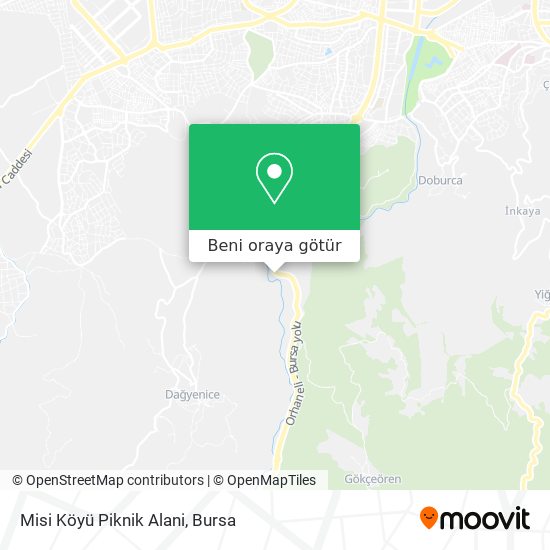 Misi Köyü Piknik Alani harita