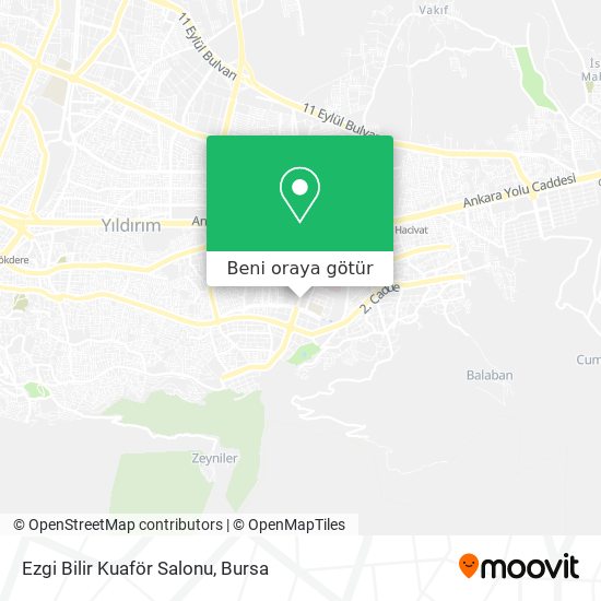 Ezgi Bilir Kuaför Salonu harita