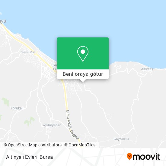 Altınyalı Evleri harita