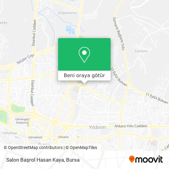 Salon Başrol Hasan Kaya harita