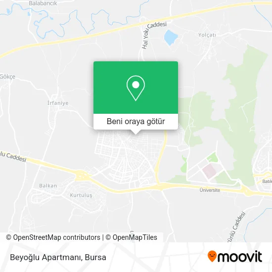 Beyoğlu Apartmanı harita