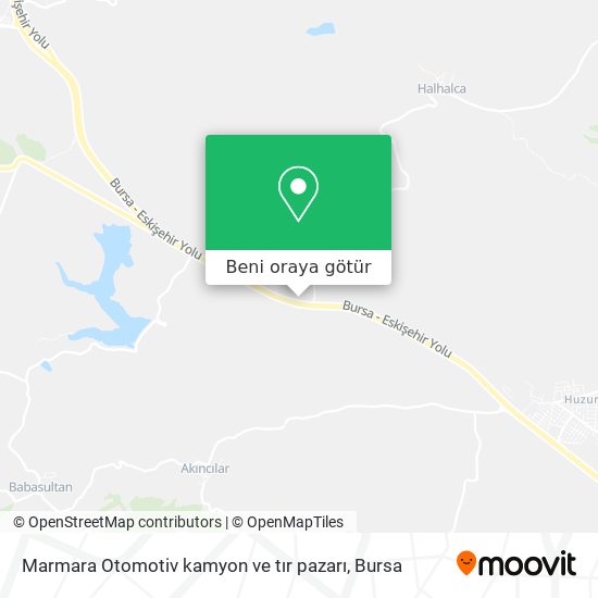 Marmara Otomotiv kamyon ve tır pazarı harita