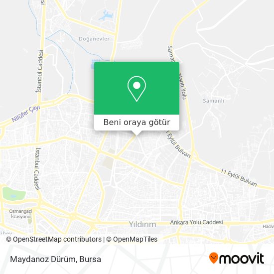 Maydanoz Dürüm harita