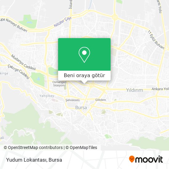 Yudum Lokantası harita