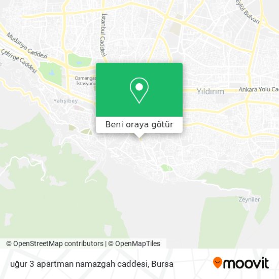 uğur 3 apartman namazgah caddesi harita