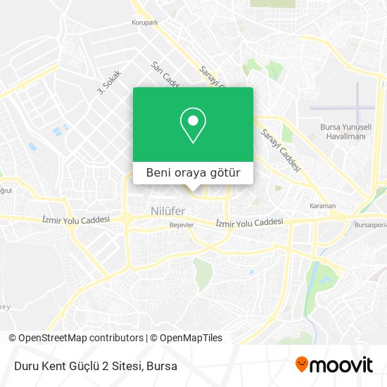 Duru Kent Güçlü 2 Sitesi harita