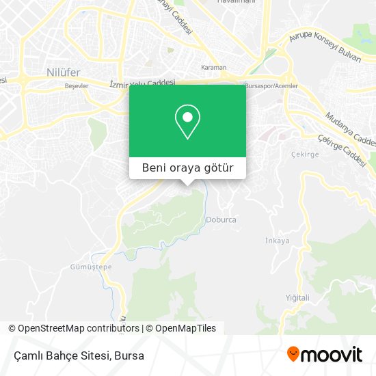 Çamlı Bahçe Sitesi harita