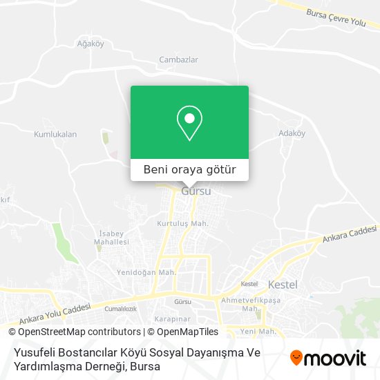 Yusufeli Bostancılar Köyü Sosyal Dayanışma Ve Yardımlaşma Derneği harita