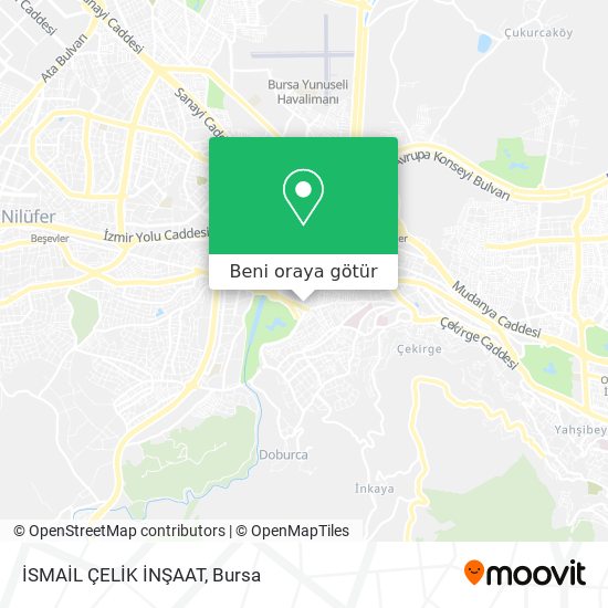 İSMAİL ÇELİK İNŞAAT harita
