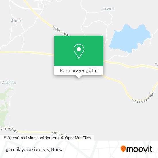 gemlik yazaki servis harita