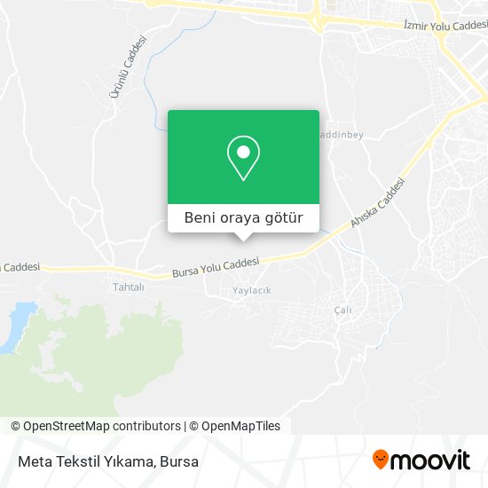 Meta Tekstil Yıkama harita