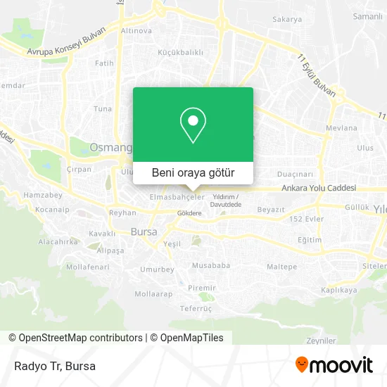 Radyo Tr harita