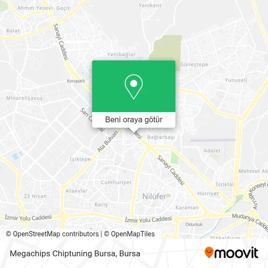 Megachips Chiptuning Bursa harita