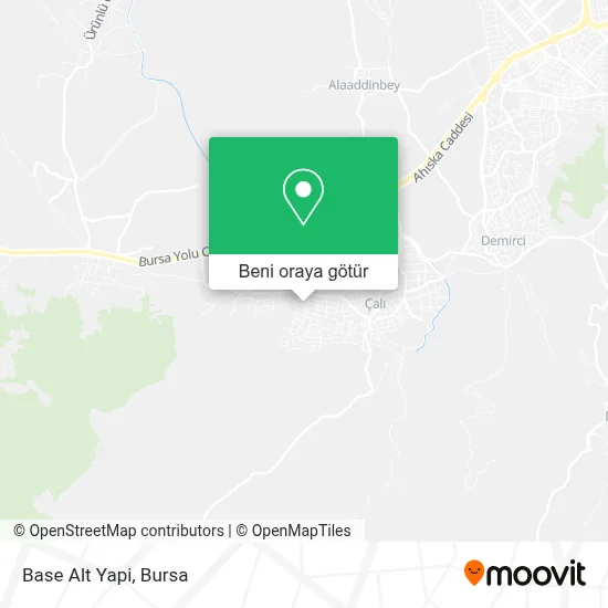 Base Alt Yapi harita