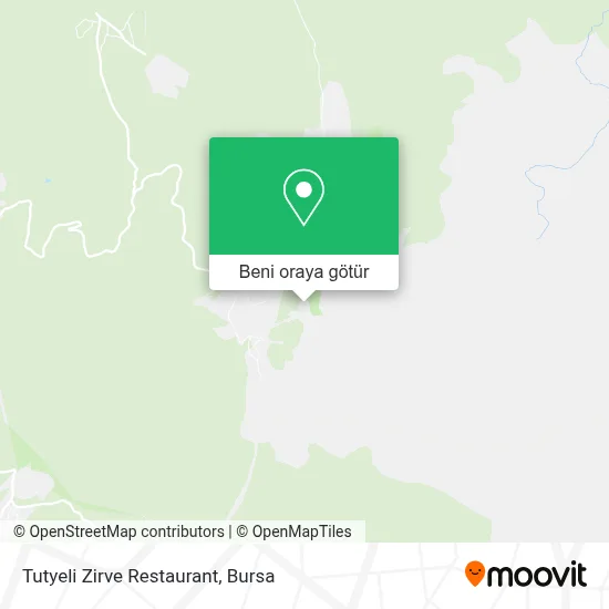 Tutyeli Zirve Restaurant harita
