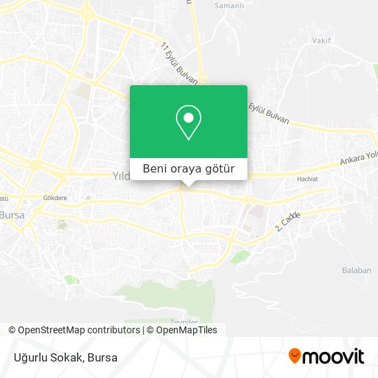 Uğurlu Sokak harita