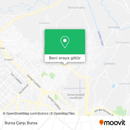 Bursa Çarşı harita