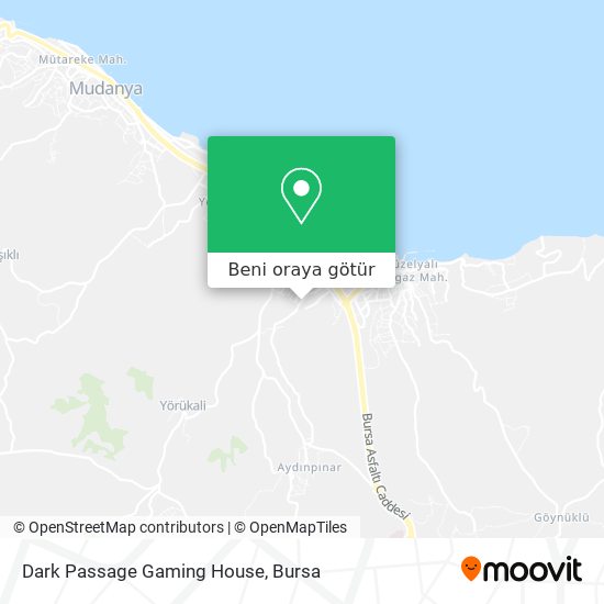 Dark Passage Gaming House harita