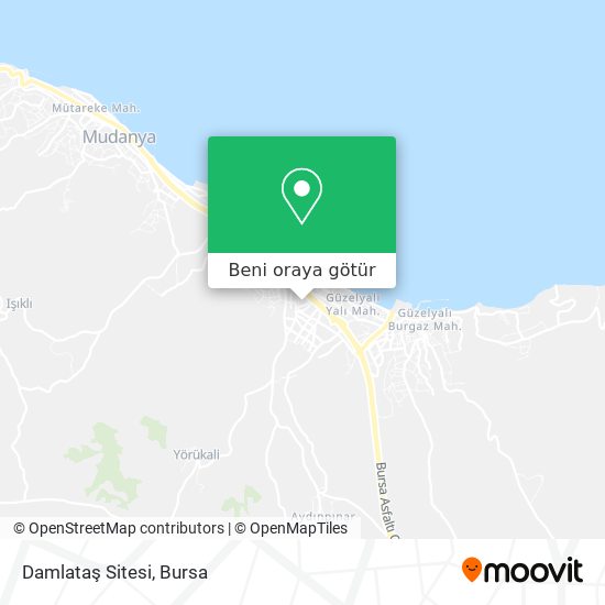 Damlataş Sitesi harita