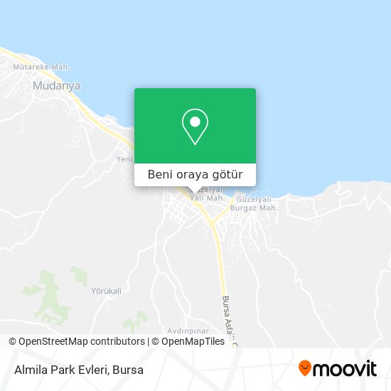 Almila Park Evleri harita