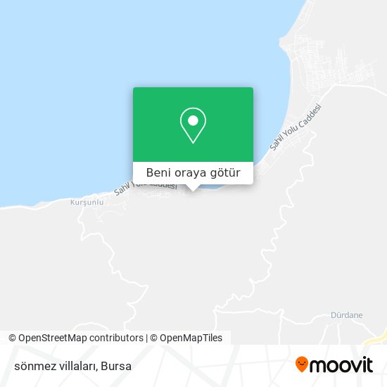 sönmez villaları harita
