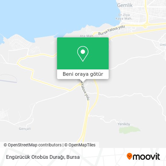 Engürücük Otobüs Durağı harita