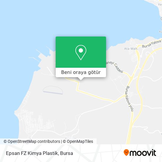 Epsan FZ Kimya Plastik harita