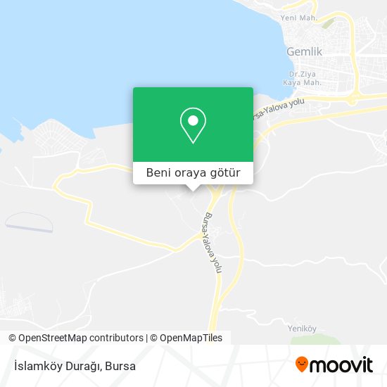 İslamköy Durağı harita