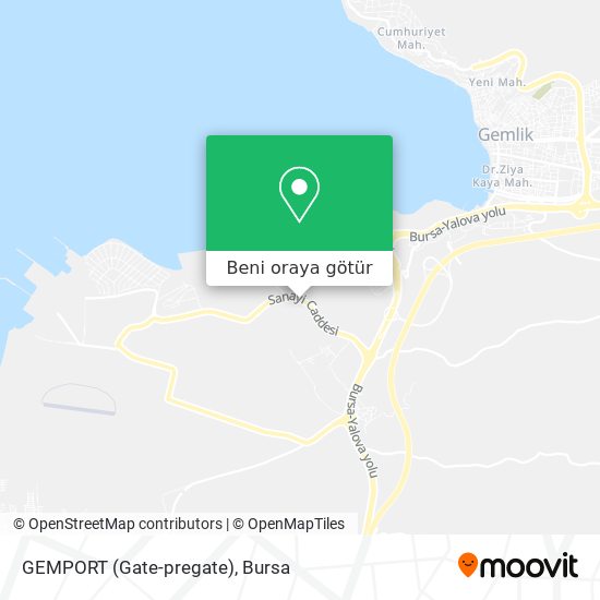 GEMPORT (Gate-pregate) harita