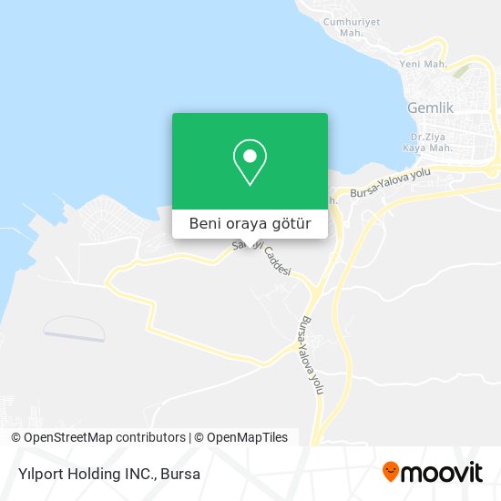 Yılport Holding INC. harita