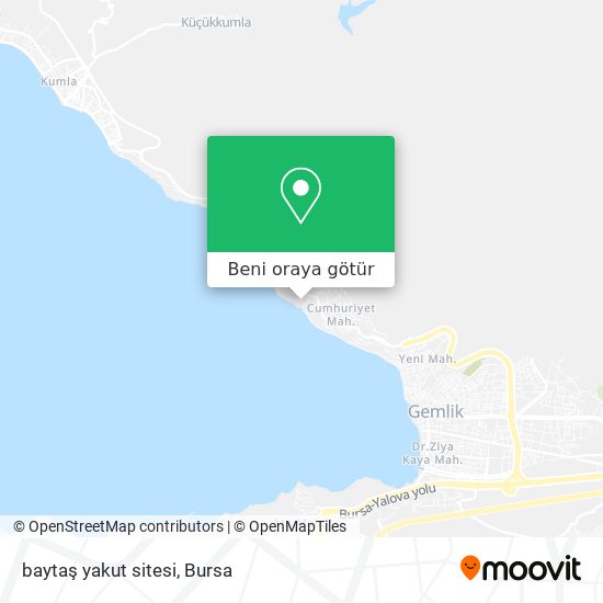 baytaş yakut sitesi harita