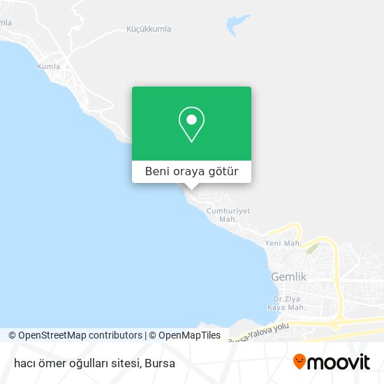 hacı ömer oğulları sitesi harita
